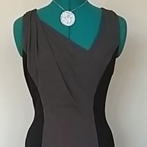 Marc New York asymmetrical neck dress.